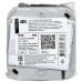 TORS Выключатель двухклавишный 10А IP55 TS105 графит IEK