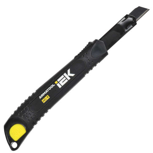 Нож строительный AUTO-lock 9мм НС-9 SK2 IEK