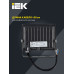 Прожектор СДО 06-20 светодиодный черный IP65 4000 K IEK