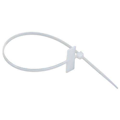 Хомут P6.6 маркерный белый 2,5х200мм IEK