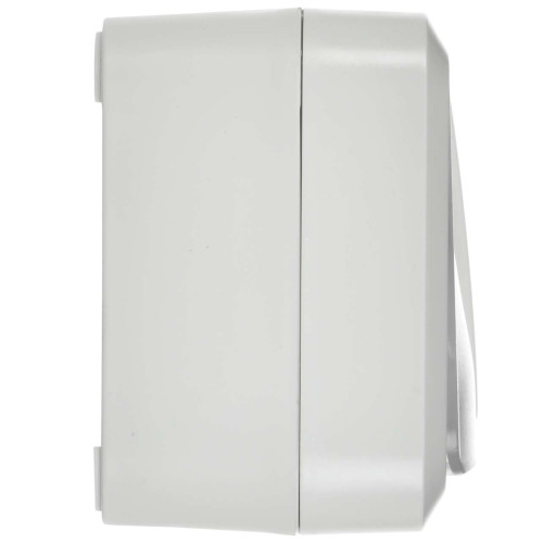 TORS Блок розетка + выключатель горизонтальный 16А IP55 TS342 белый IEK