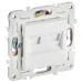 SKANDY Розетка компьютерная двойная RJ45 кат.5E SK-K03W арктический белый IEK