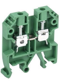 Клемма винтовая КВИ-4мм2 зеленая IEK