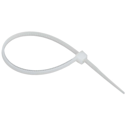 Хомут P6.6 стандартный белый 2,5х130мм IEK