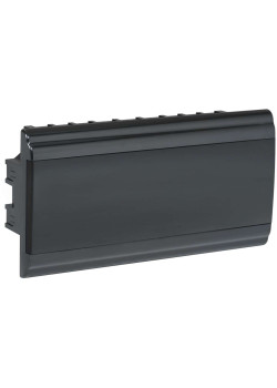 PRIME Корпус пластиковый ЩРВ-П-18 модулей встраиваемый черный IP41 IEK