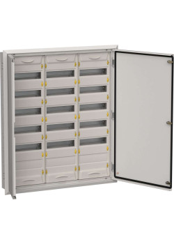 TITAN 5 Корпус металлический ЩРв-216 (3х72) 1005х885х130мм IP31 серый (две двери) IEK