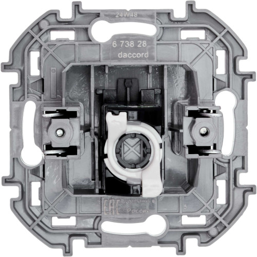 INSPIRIA Розетка компьютерная RJ45 категория 5Е UTP антрацит