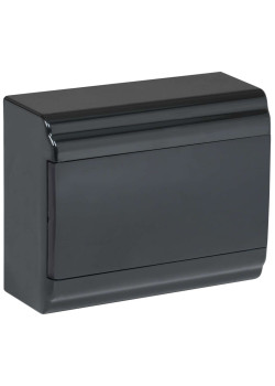 PRIME Корпус пластиковый ЩРН-П-9 модулей навесной черный IP41 IEK