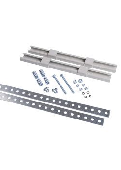 Комплект крепления металлокорпуса к столбу монтажной полосой IEK