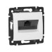 VALENA Розетка компьютерная RJ45 категория 5ЕUTP белый