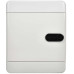 UNION Compact Корпус пластиковый ЩРН-П-4 IP41 белая дверь IEK