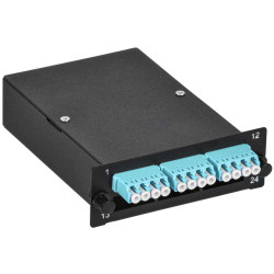 ITK Кассета для кросса ST OM3 MPO female 3хLC-quad (12 ОВ)