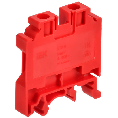 ARMAFIX Клемма винтовая CTS 6мм2 красная IEK ARMAFIX Клемма винтовая CTS 6мм2 красная IEK