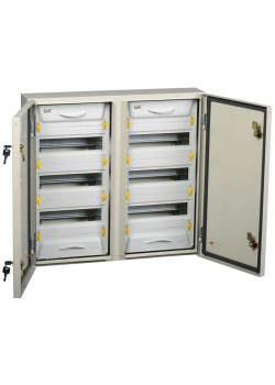 PRO Корпус металлический ЩРн-2х36з-1 У2 IP54 IEK