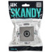 SKANDY Розетка TV проходная SK-A17N металл никель IEK