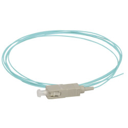 ITK Оптический коммутационный монтажный шнур (пигтеил), (MM), 50/125 (OM3), SC/UPC, LSZH, 1,5м