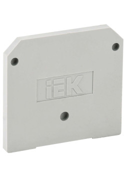 Заглушка для ЗНИ-35мм2 (JXB125A) серая IEK