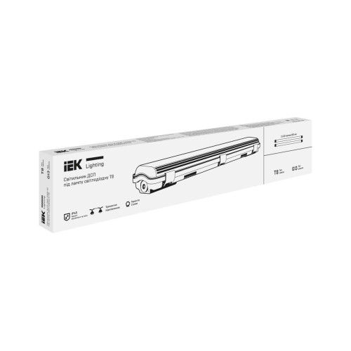 Светильник линейный ALFA DSP-2060-02 под LED лампу 2хT8 600мм IP65 UA IEK