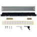 UNION Compact Корпус пластиковый ЩРН-П-12 IP41 черная прозрачная дверь IEK