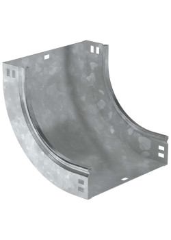 Поворот плавный 90град вертикальный внутренний (тип В10) ESCA 100х200мм HDZ IEK