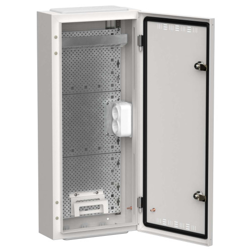 TITAN 5 Корпус мультимедиа ЩРн-48 (1х48) 710х310х140мм IP30 белый IEK