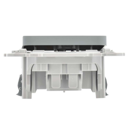 FLITE Выключатель 1-клавишный 10А ВС11-1-0-ФлС серый IEK