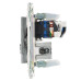 SKANDY Розетка двойная TV+RJ45 кат.5E SK-A14N металл никель IEK
