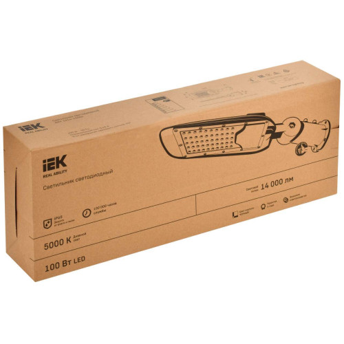 Светильник светодиодный консольный ДКУ 1014-100Ш 5000К IP65 IEK