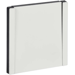 FORTE&PIANO Выключатель 1-клавишный перекрестный 10А FP212M металл белый IEK