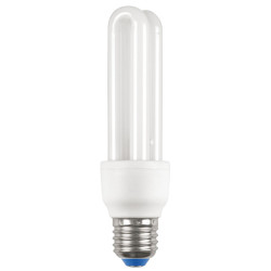 Лампа энергосберегающая КЭЛP-2U Е27 15Вт 2700К IEK-eco