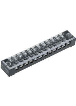 Блок зажимов наборный БЗН ТВ-1512 1,5мм2 15А 12 пар IEK