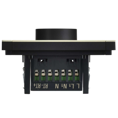 FORTE&PIANO Термостат электронный с индикацией FP852M металл серый сланец IEK