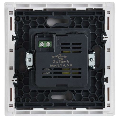 FORTE&PIANO Розетка USB A+A 3,1А FP249 белый IEK