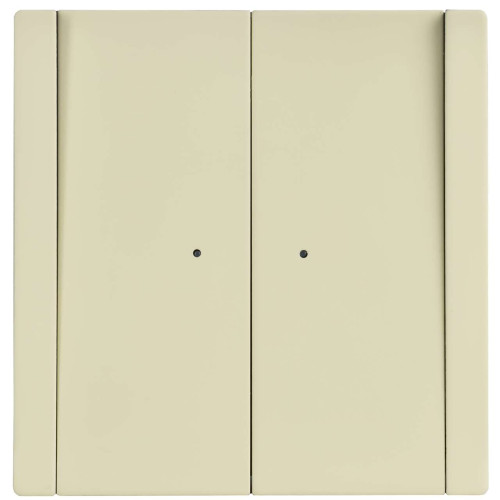 FORTE&PIANO Выключатель 2-клавишный проходной с индикацией 10А FP808M металл серый сланец IEK