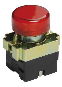 Индикатор LAY5-BU64 d=22мм красный IEK