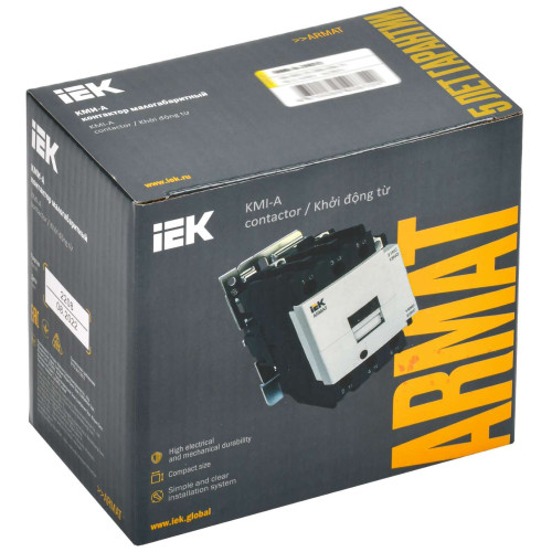 ARMAT Контактор КМИ-А-34012 LC1D 40А 110В/АС3 1NO/1NC IEK