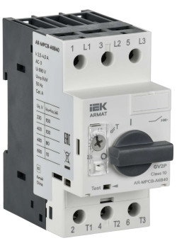ARMAT Автоматический выключатель защиты двигателя A6 GV2P 2,5-4А IEK