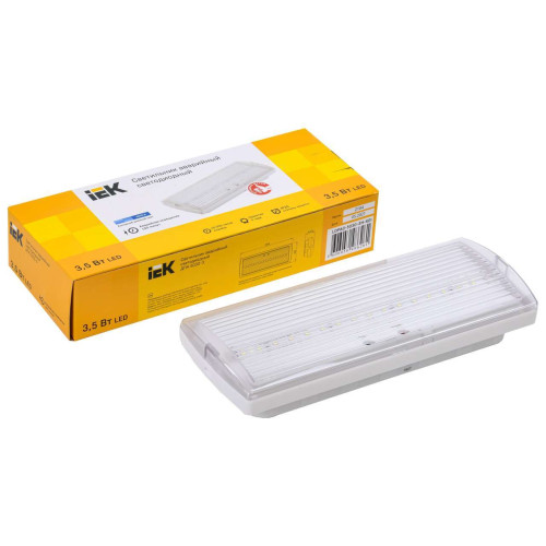 Светильник аварийный ДПА 5030-3 постоянный 3ч IP20 IEK