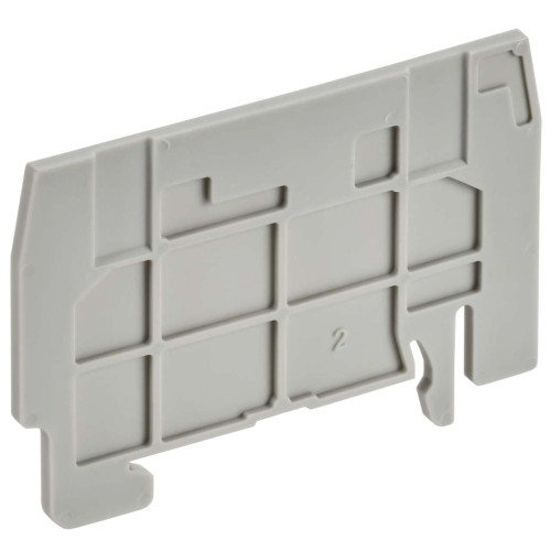 ARMAFIX Разделитель PPCX4 для колодки клеммной CX2.5-CX4 серый IEK