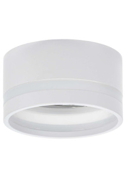 Светильник 4032 накладной потолочный под лампу GX53 белый IEK