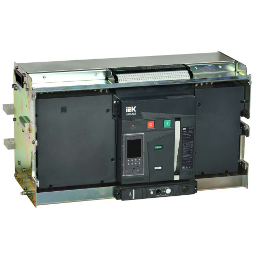 ARMAT AR-A6V TD50 4P W VR Выключатель автоматический воздушный 125кА расцепитель TD 5000А 4P выдвижной с аксессуарами ~220-240В: реле отключения, реле включения, моторный привод IEK