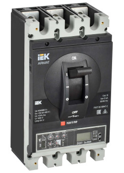 ARMAT Автоматический выключатель в литом корпусе 3P типоразмер I 150кА 630А расцепитель электронный продвинутый IEK