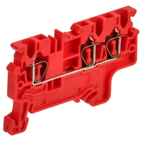 ARMAFIX Клемма пружинная CX2.5-3 трехконтактная красная IEK