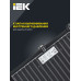 Прожектор СДО 06-100 светодиодный черный IP65 6500 K IEK