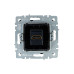 BRITE Розетка HDMI РHDMI-0-БрС сталь IEK