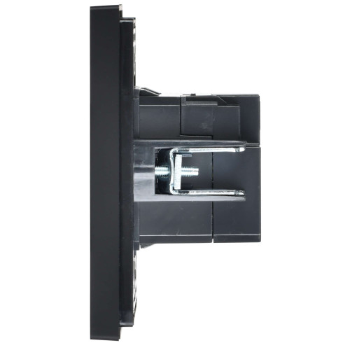 FORTE&PIANO Розетка USB A+C 18Вт FP151 черный IEK