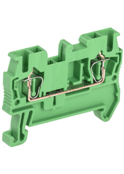 Клемма пружинная КПИ 2в-1,5 17,5А зеленая IEK
