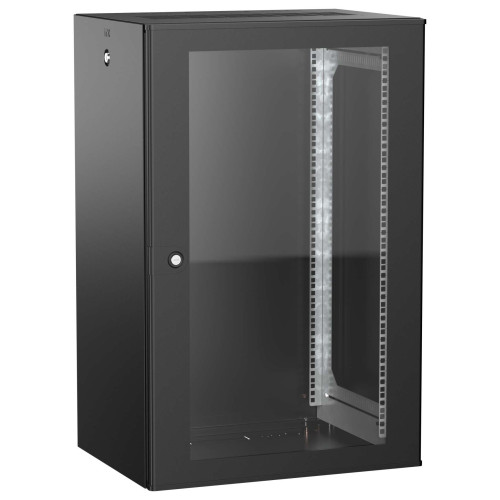 ITK UNITBOX W Шкаф настенный 18U 600х450мм дверь стеклянная черный