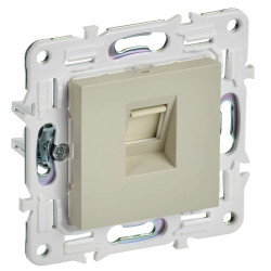 SKANDY Розетка компьютерная RJ45 кат.6 SK-K02B бежевый IEK
