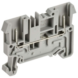 ARMAFIX Клемма пружин. CX2,5-2B разъемная 2,5мм2 (2 разъема) серая IEK